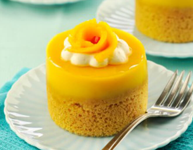 Mango-Jello-Cake