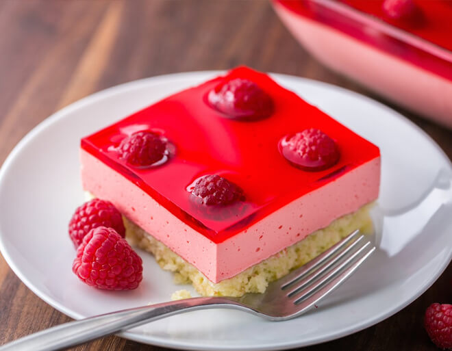 Strawberry-Jello-Cake